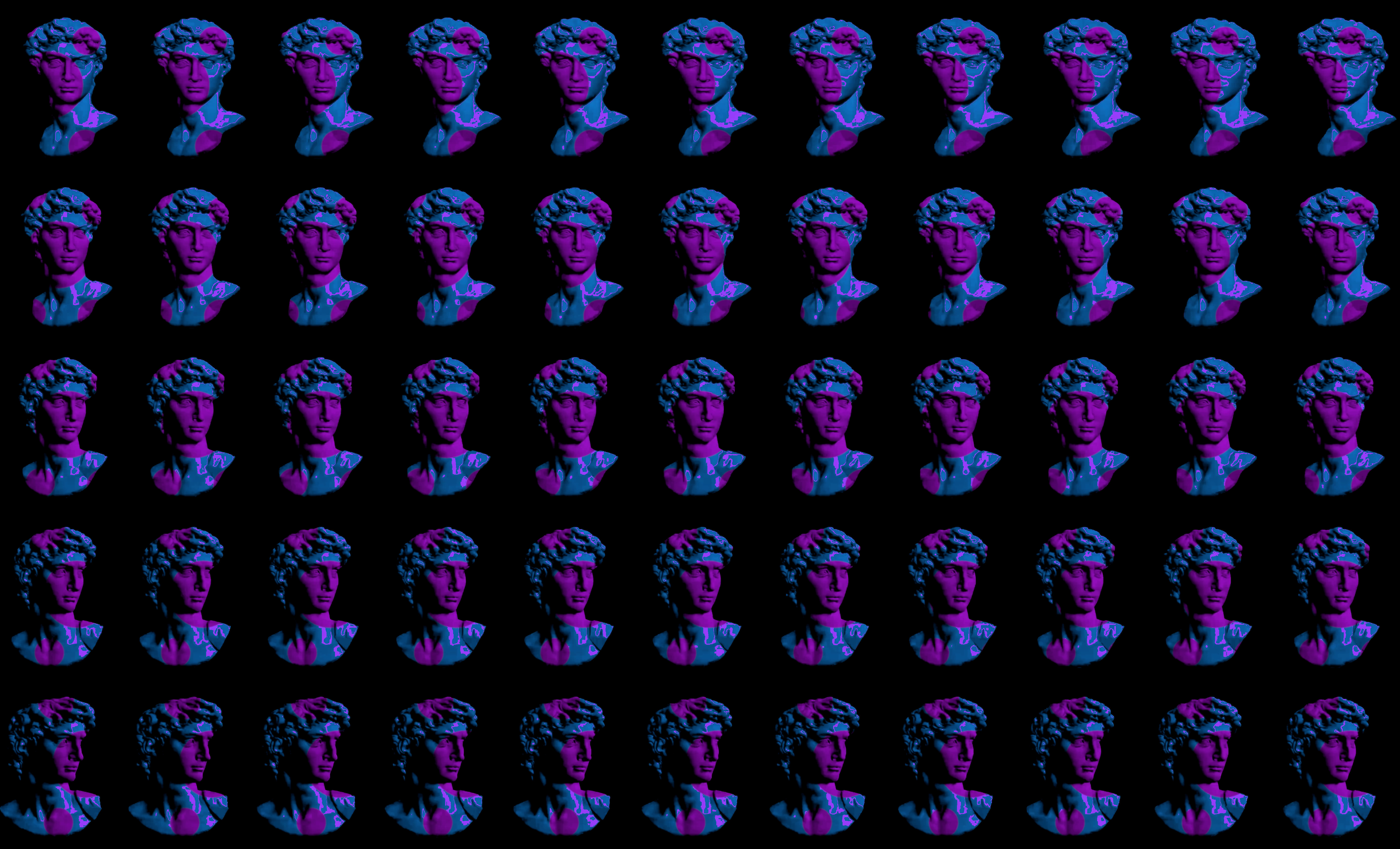 JRV073 David07 by Jari Looking Glass Blocks